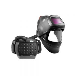 Speedglas G5-01VC heavy-duty welding helmet with heavy-duty Adflo PAPR